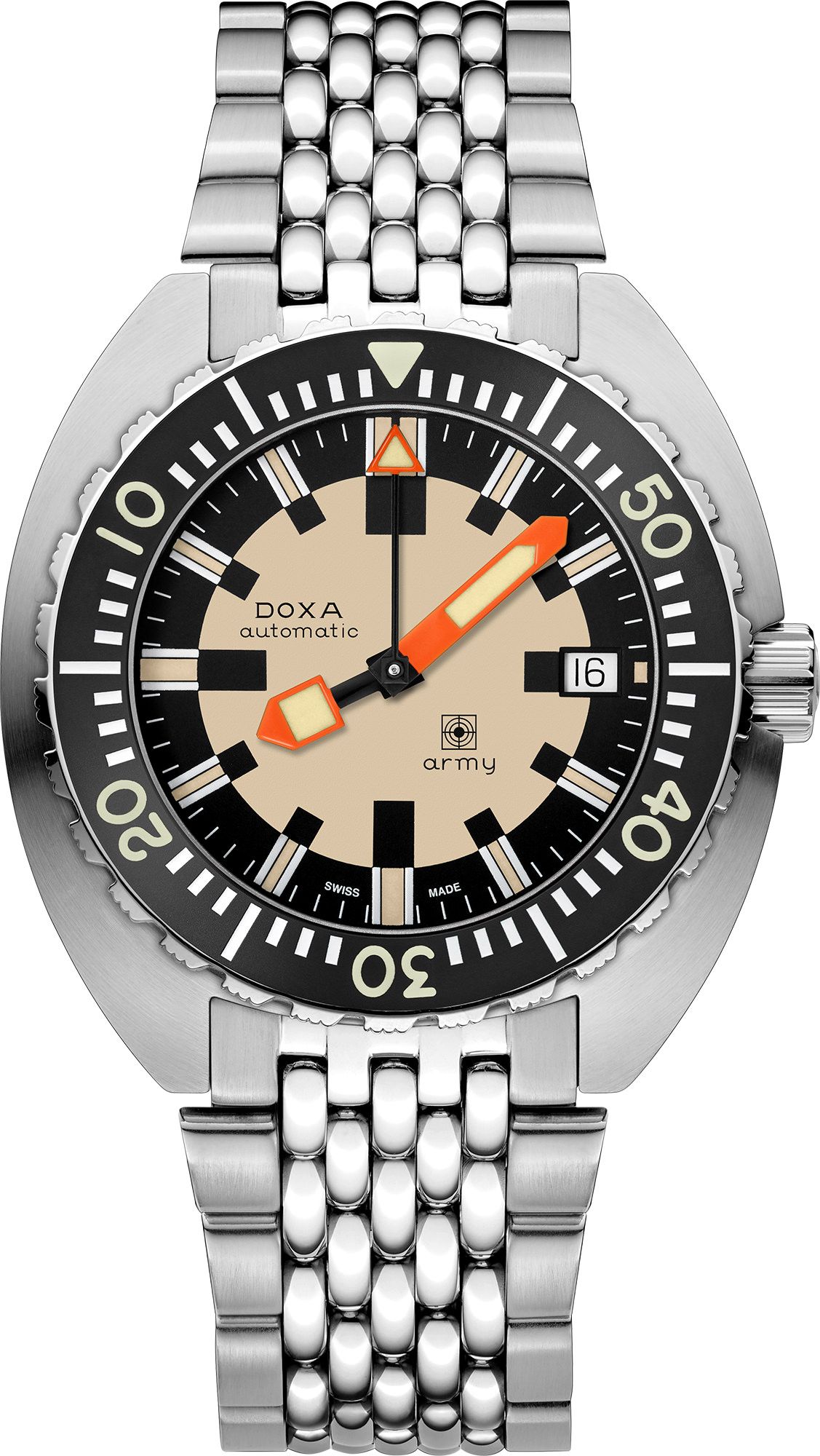 Doxa DOXA Army  Beige Dial 42.5 mm Automatic Watch For Men - 1