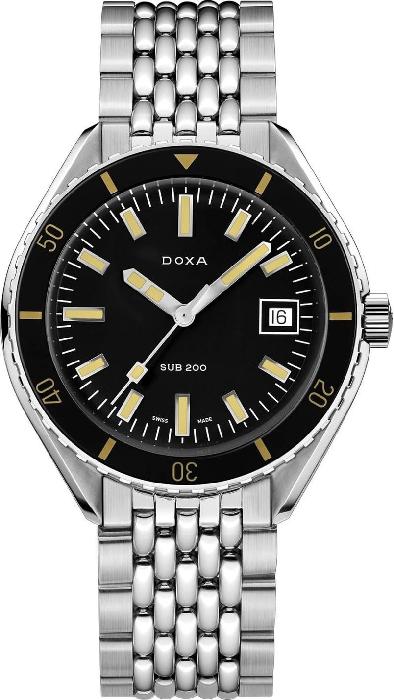 Doxa SUB 200 Sharkhunter Black Dial 42 mm Automatic Watch For Men - 1