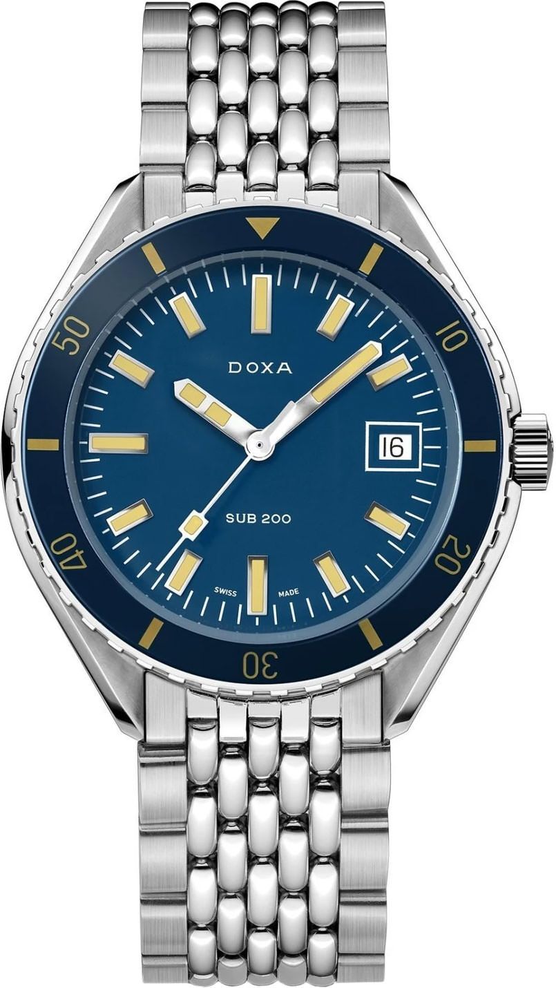 Doxa SUB 200 Caribbean Blue Dial 42 mm Automatic Watch For Men - 1