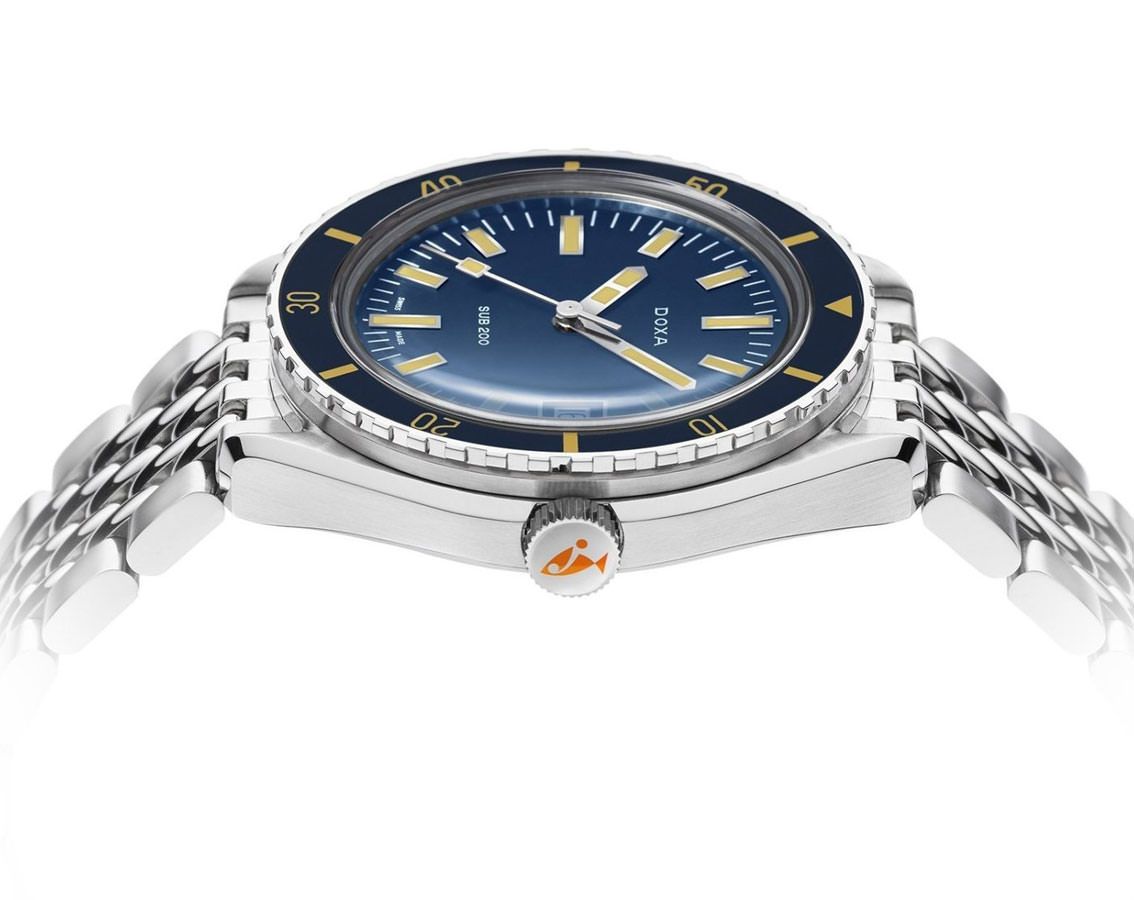 Doxa SUB 200 Caribbean Blue Dial 42 mm Automatic Watch For Men - 2