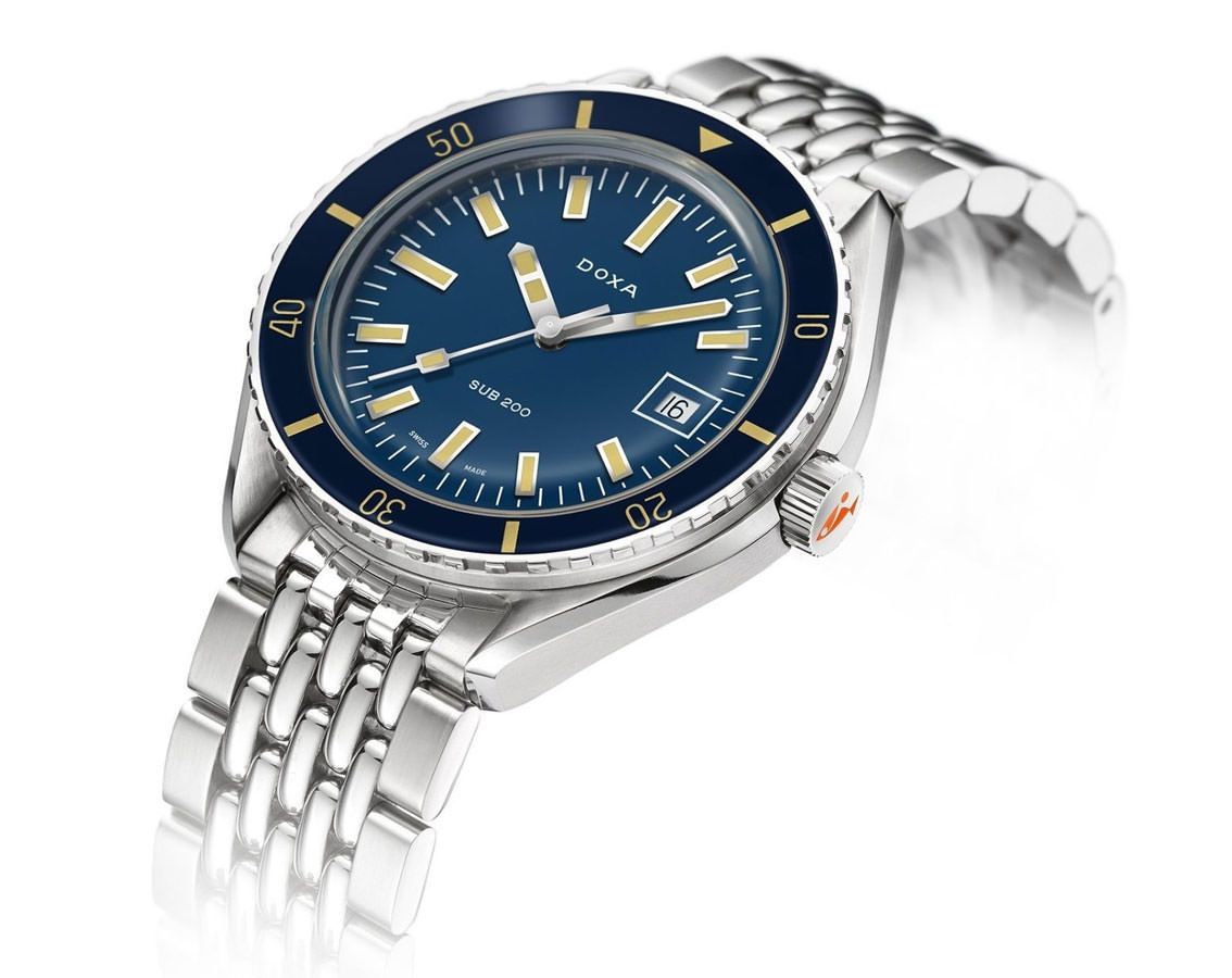 Doxa SUB 200 Caribbean Blue Dial 42 mm Automatic Watch For Men - 3