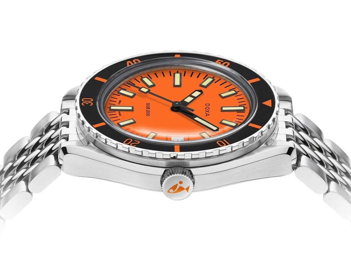 Doxa SUB 200 Professional Orange Dial 42 mm Automatic Watch For Men - 3