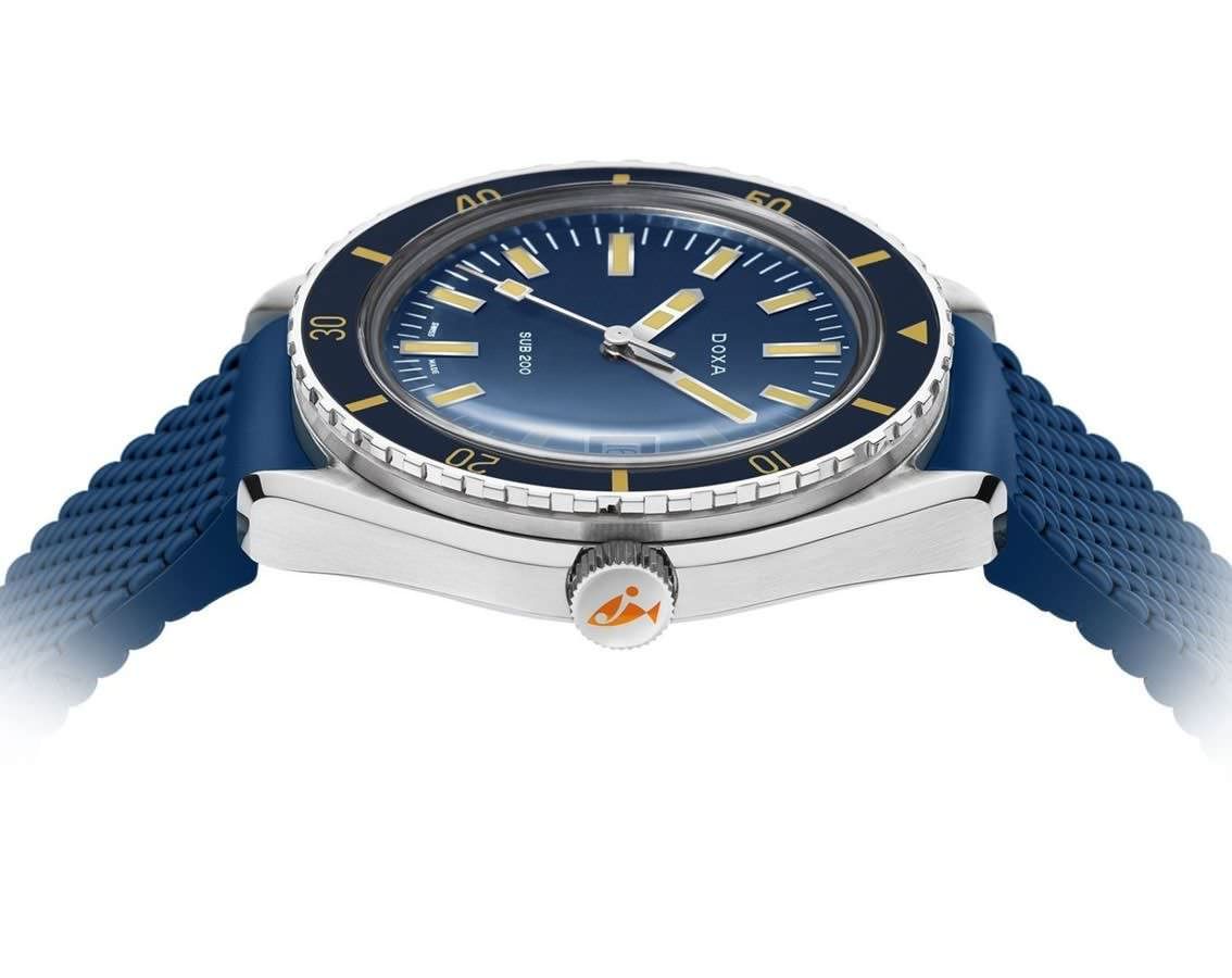 Doxa SUB 200 Caribbean Blue Dial 42 mm Automatic Watch For Men - 3