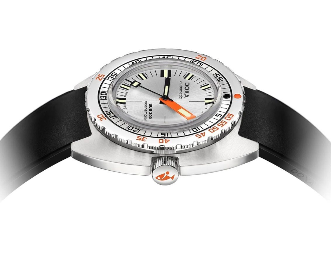 Doxa SUB 300 Searambler Silver Dial 42.5 mm Automatic Watch For Men - 2