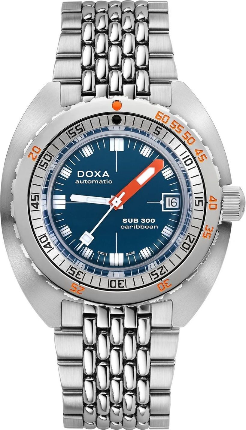 Doxa SUB 300 Caribbean Blue Dial 42.5 mm Automatic Watch For Men - 1