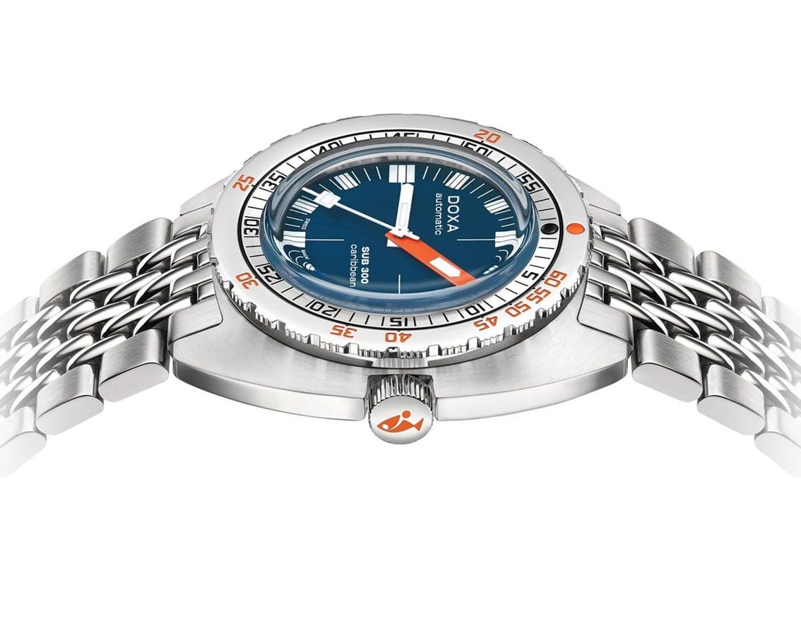 Doxa SUB 300 Caribbean Blue Dial 42.5 mm Automatic Watch For Men - 2