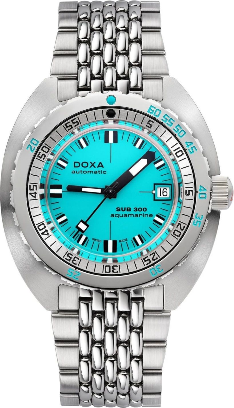 Doxa SUB 300 Aquamarine Turquoise Dial 42.5 mm Automatic Watch For Men - 1