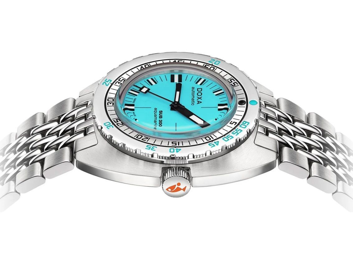 Doxa SUB 300 Aquamarine Turquoise Dial 42.5 mm Automatic Watch For Men - 3