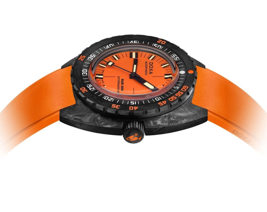 Doxa SUB 300 Carbon Professional Orange Dial 42.5 mm Automatic Watch For Men - 3