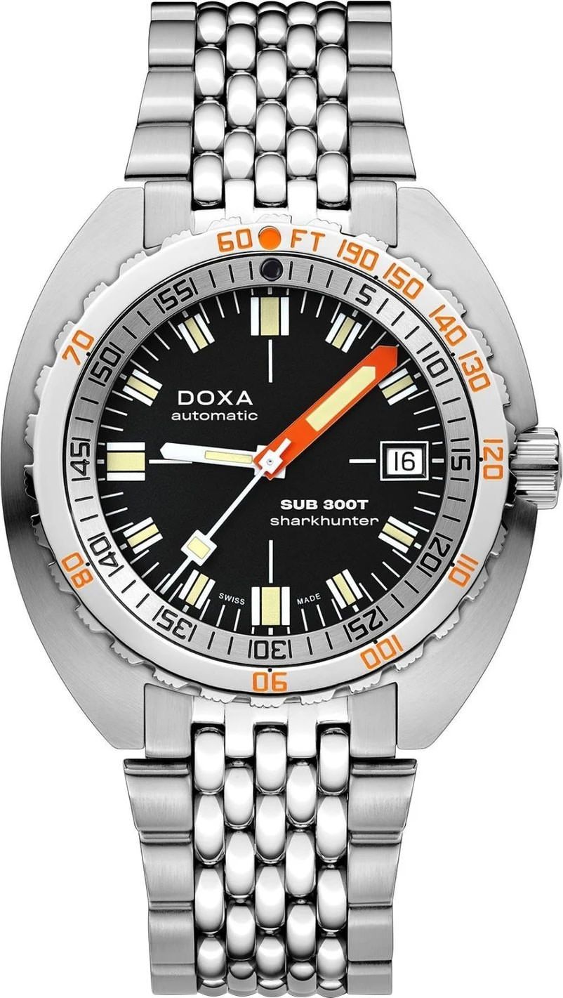 Doxa SUB 300T Sharkhunter Black Dial 42.5 mm Automatic Watch For Men - 1