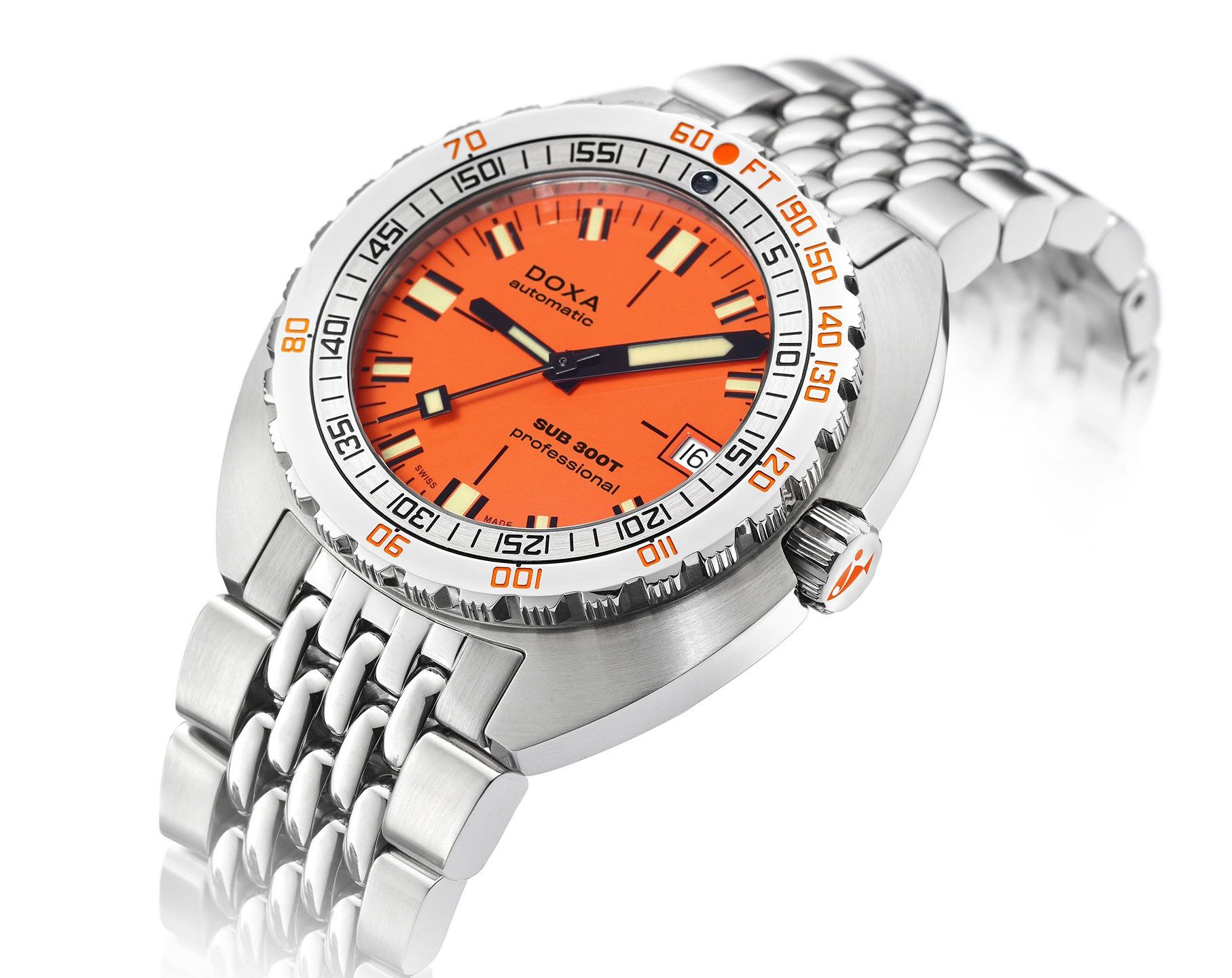 Doxa SUB 300T Professional Orange Dial 42.5 mm Automatic Watch For Men - 2