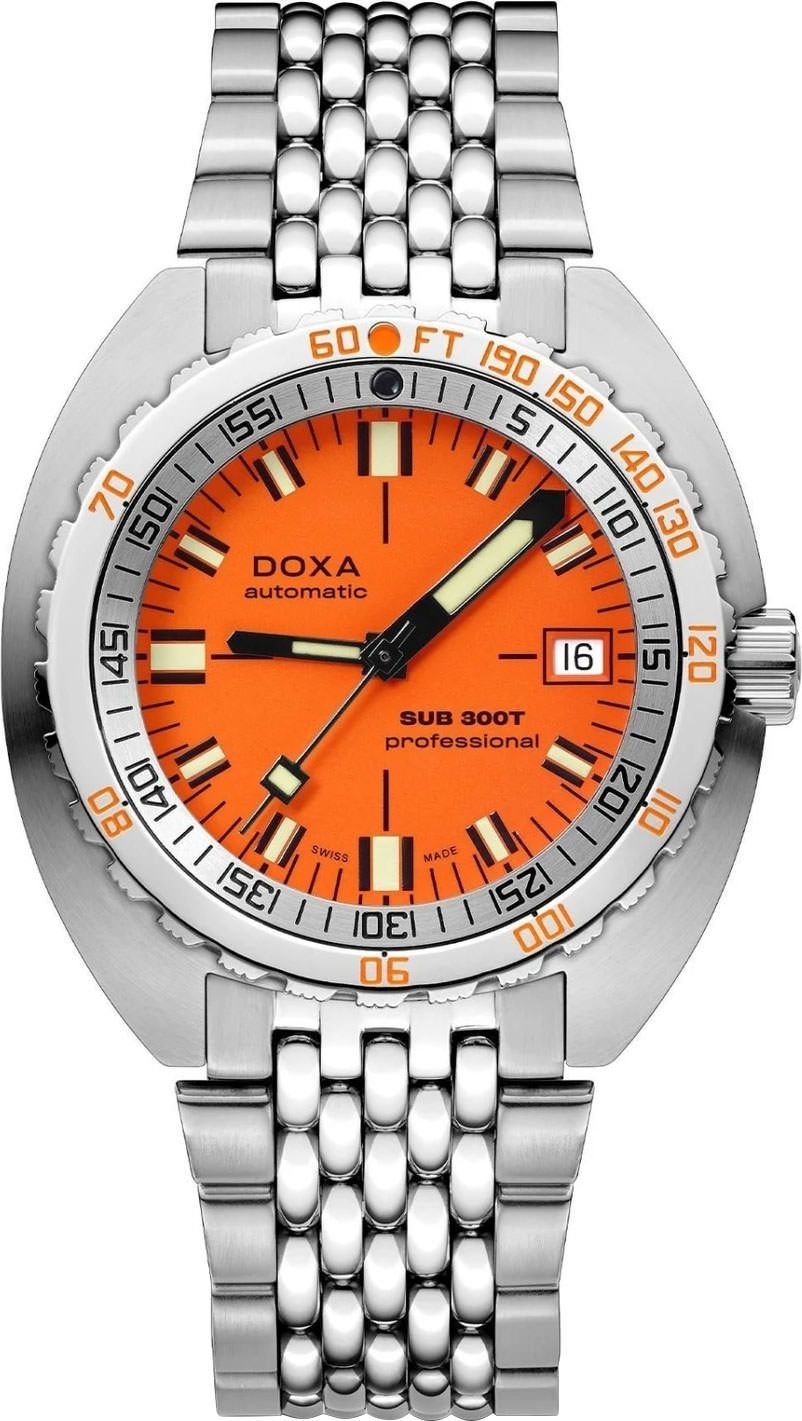 Doxa SUB 300T Professional Orange Dial 42.5 mm Automatic Watch For Men - 1