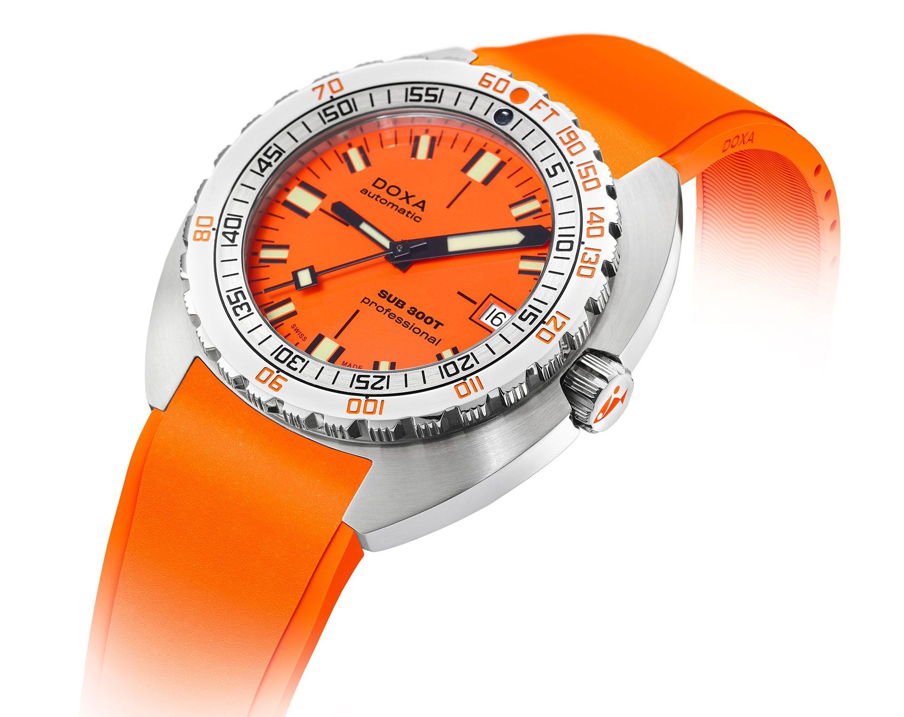 Doxa SUB 300T Professional Orange Dial 42.5 mm Automatic Watch For Men - 5