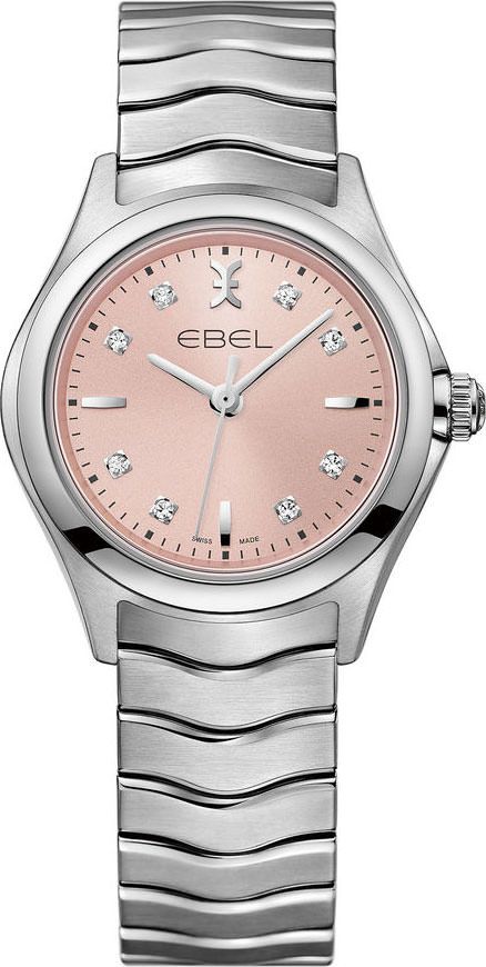 Ebel Ebel Wave  Pink Dial 30 mm Quartz Watch For Women - 1