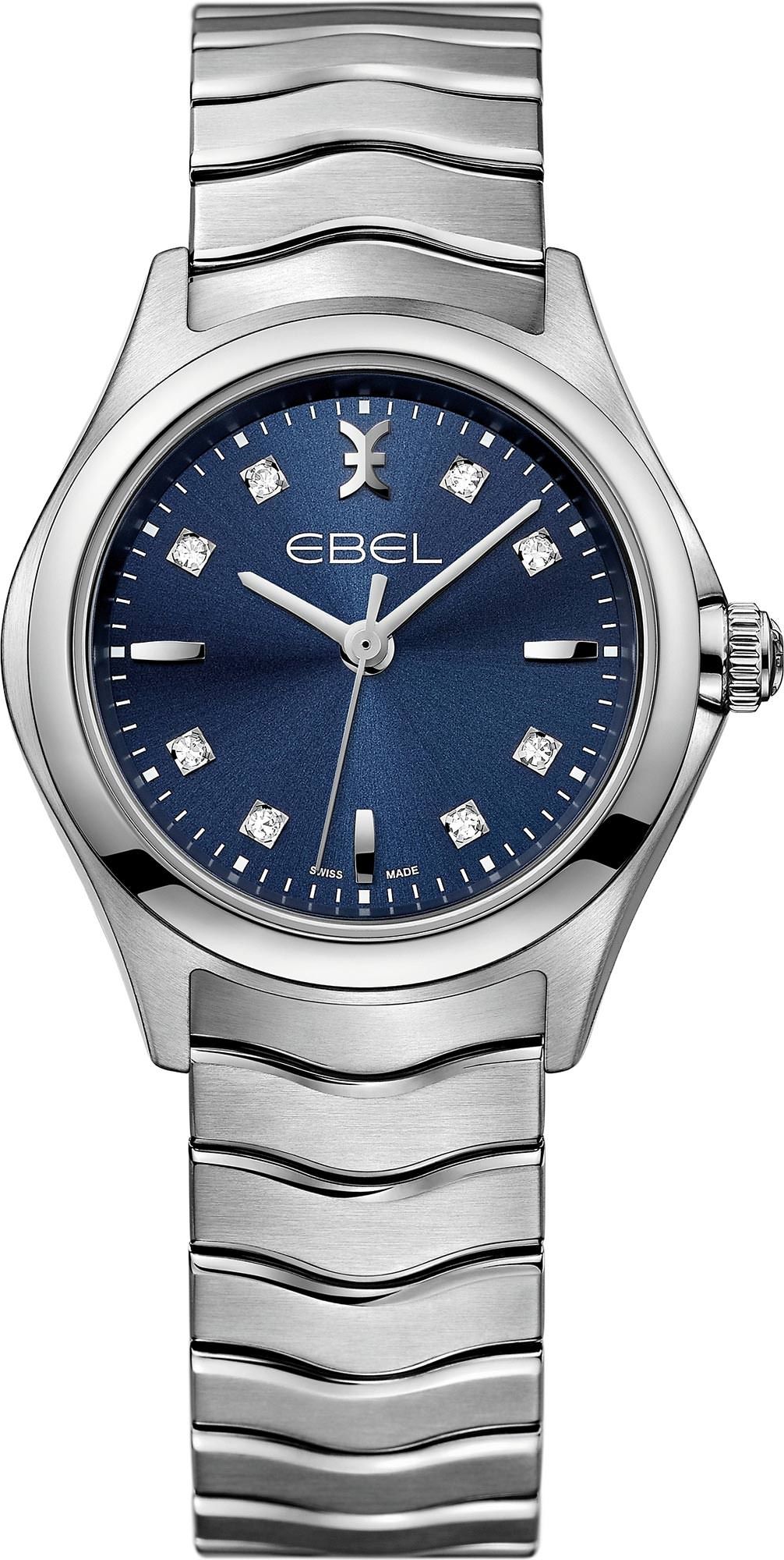 Ebel Ebel Wave  Blue Dial 30 mm Quartz Watch For Women - 1