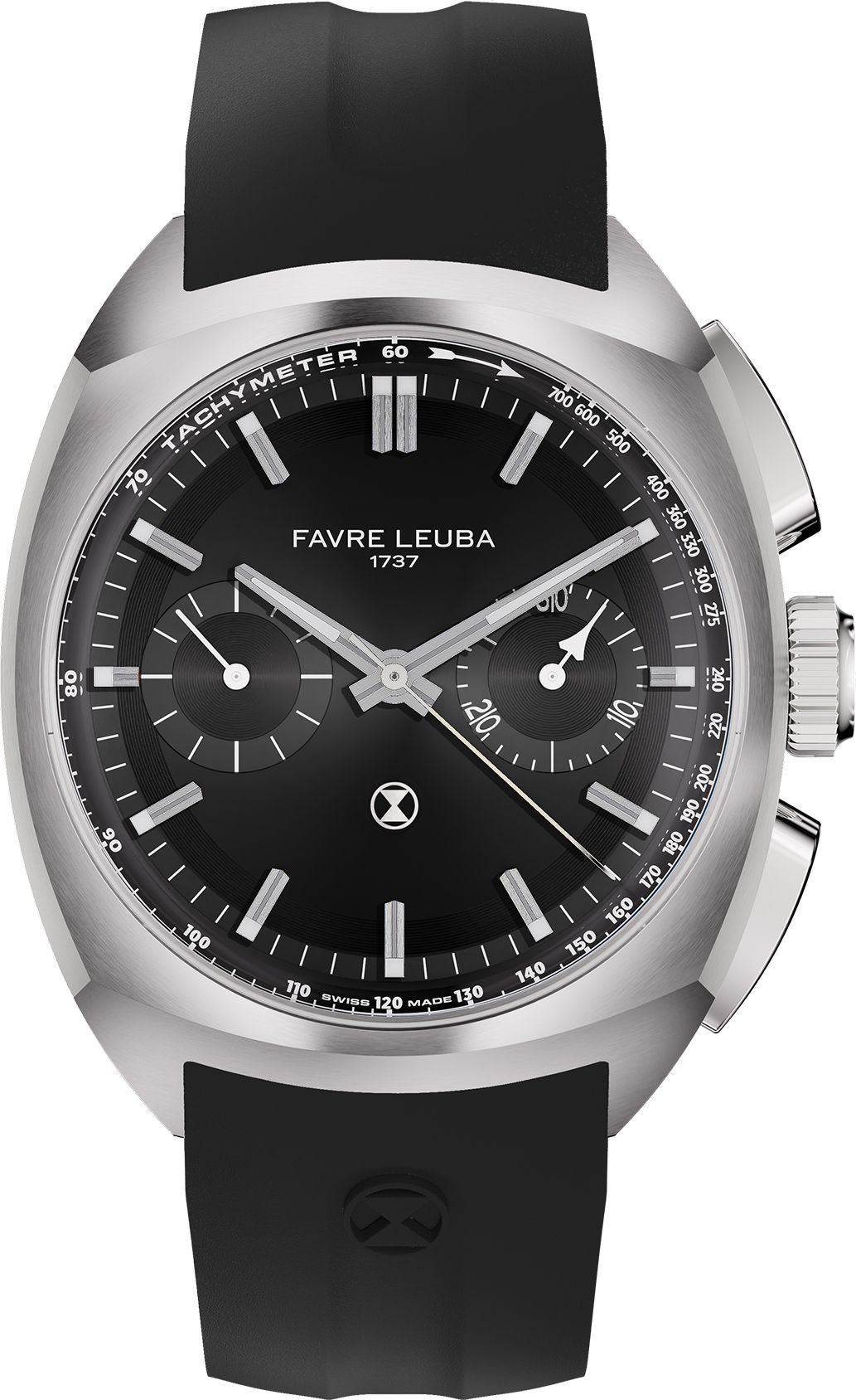 Favre Leuba Chief Chief Chronograph Black Dial 41 mm Automatic Watch For Men - 1