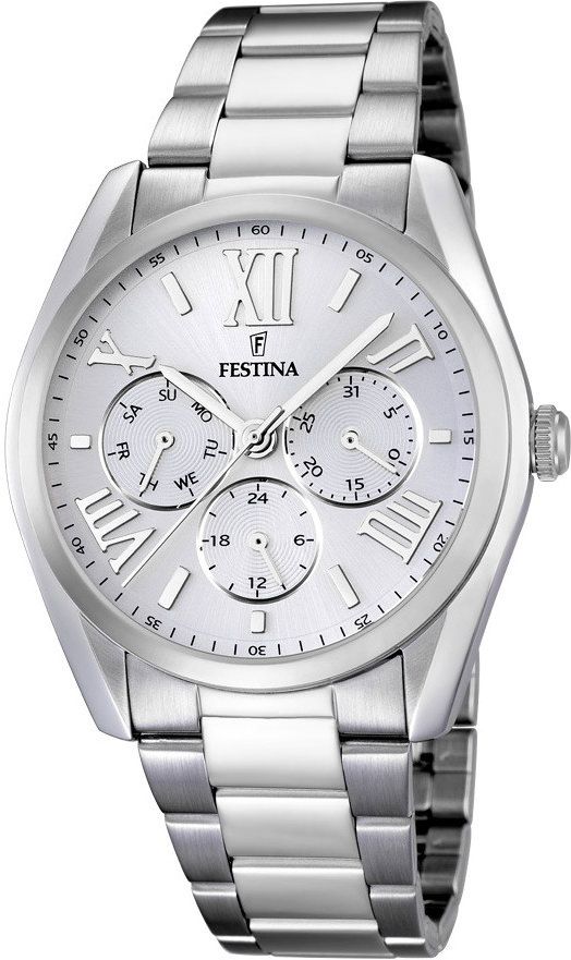 Festina Multifunction  White Dial 42 mm Quartz Watch For Men - 1