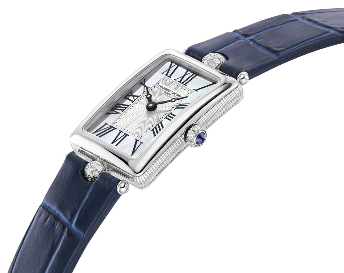 Frederique Constant Classics Art Déco Carrée MOP Dial 28 mm Quartz Watch For Women - 2