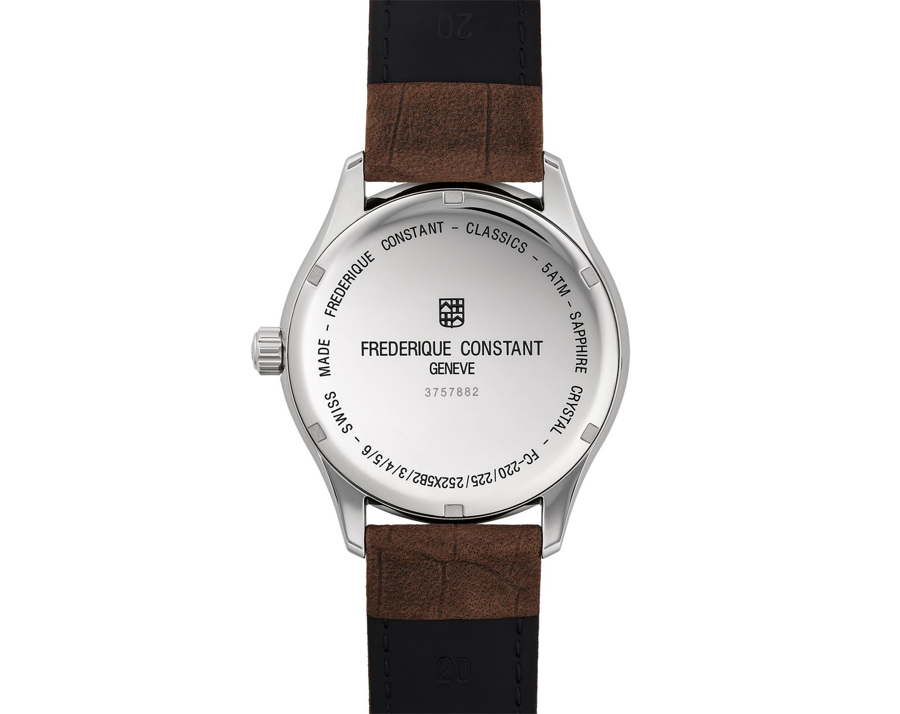 Frederique Constant Classics Classics Gents Quartz Grey Dial 40 mm Quartz Watch For Men - 3