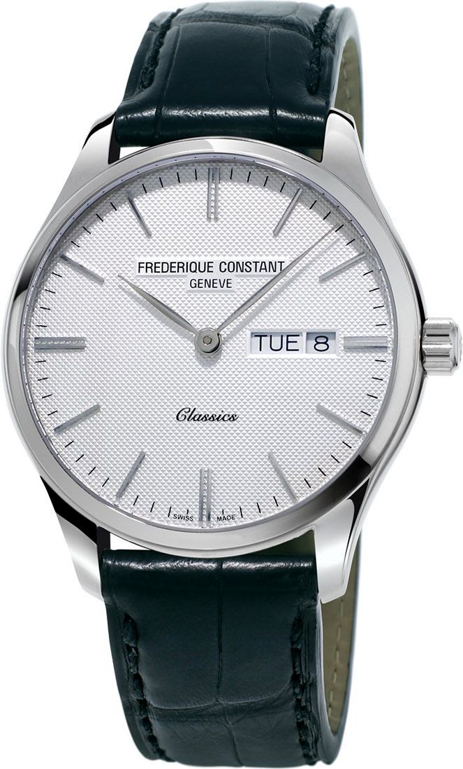 Frederique Constant Classics Classics Gents Quartz Silver Dial 40 mm Quartz Watch For Men - 1