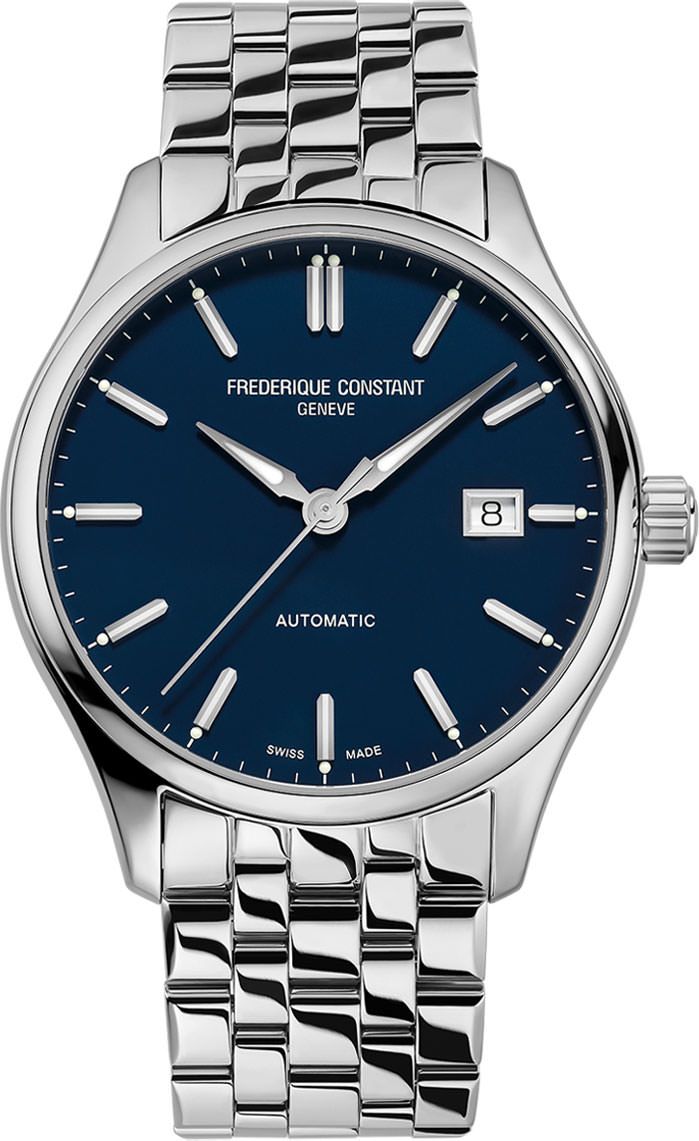 Frederique Constant Classics Index Automatic Blue Dial 40 mm Automatic Watch For Men - 1