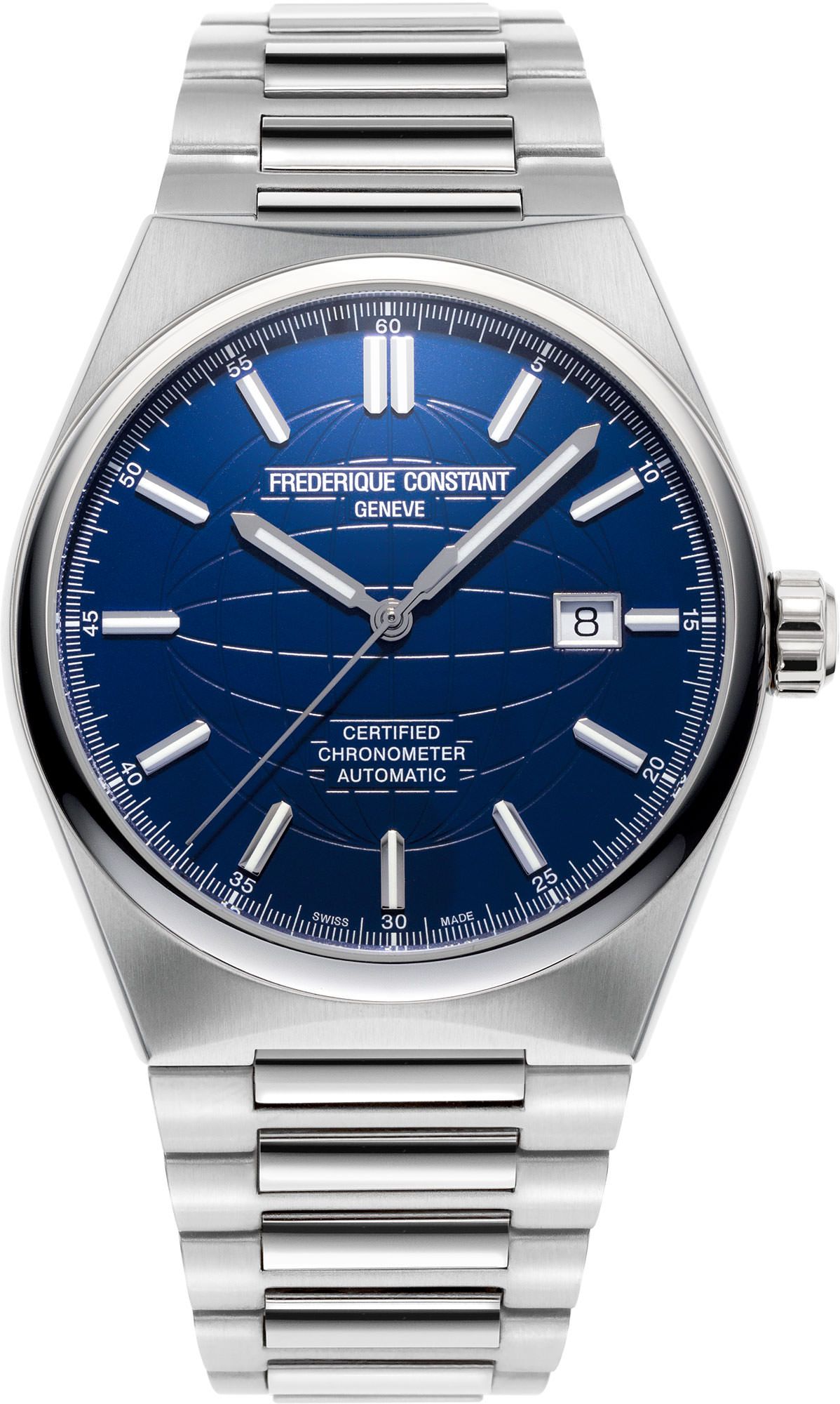 Frederique Constant Highlife Highlife Cosc Blue Dial 41 mm Automatic Watch For Men - 1