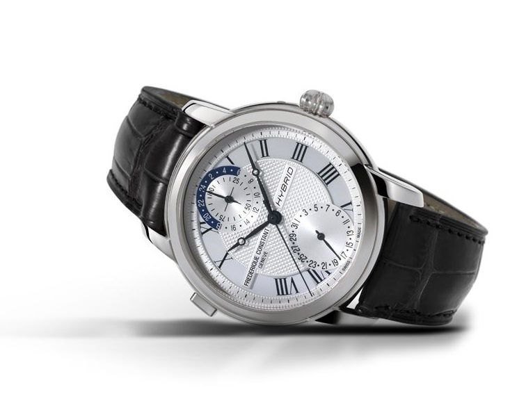 Frederique Constant Manufacture Hybrid Manufacture Silver Dial 42 mm Automatic Watch For Men - 2