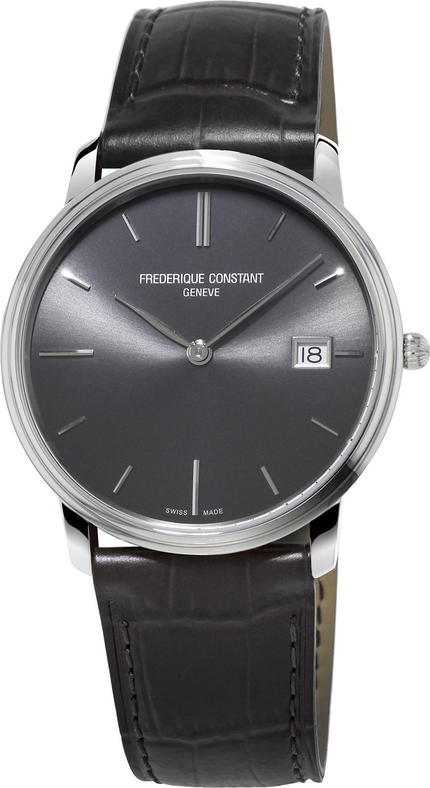 Frederique Constant Classics Classics Gents Quartz Black Dial 37 mm Quartz Watch For Men - 1