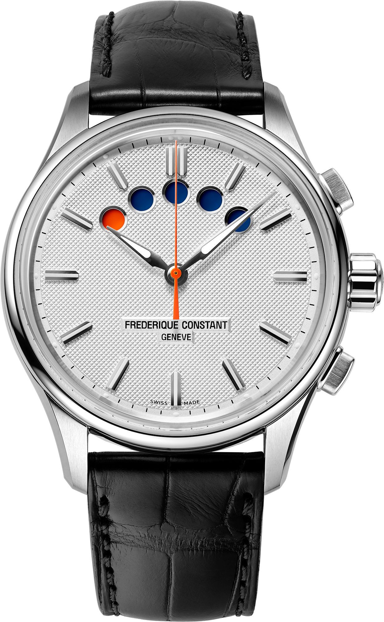 Frederique Constant Yacht Timer Regatta Countdown Silver Dial 42 mm Automatic Watch For Men - 1