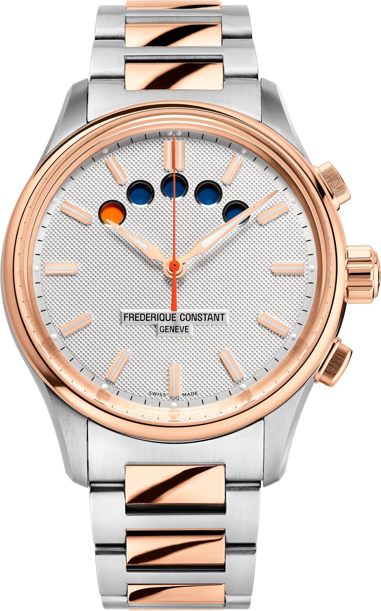 Frederique Constant Yacht Timer Regatta Countdown Silver Dial 42 mm Automatic Watch For Men - 1