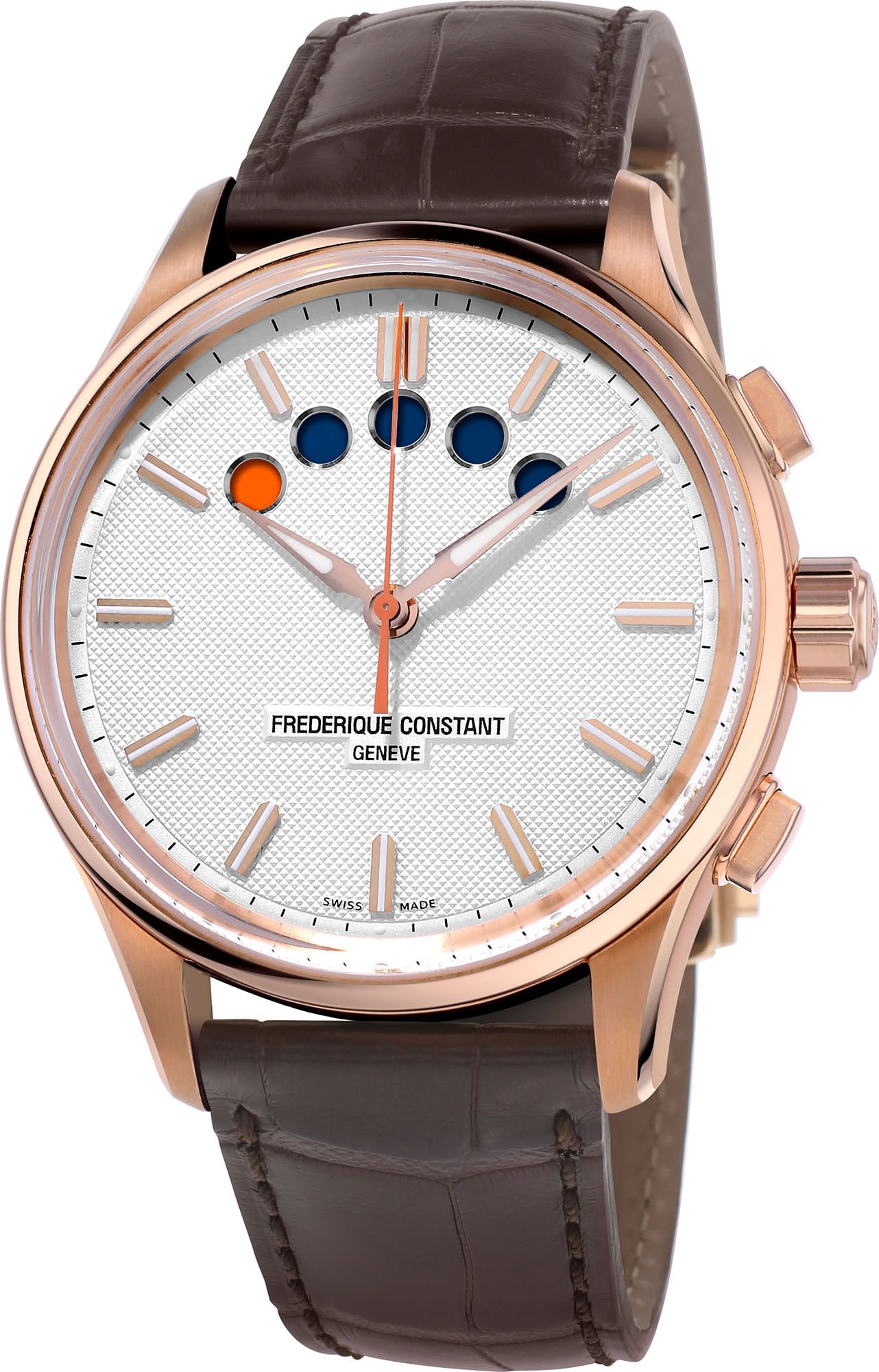 Frederique Constant Yacht Timer Regatta Countdown Silver Dial 42 mm Automatic Watch For Men - 1