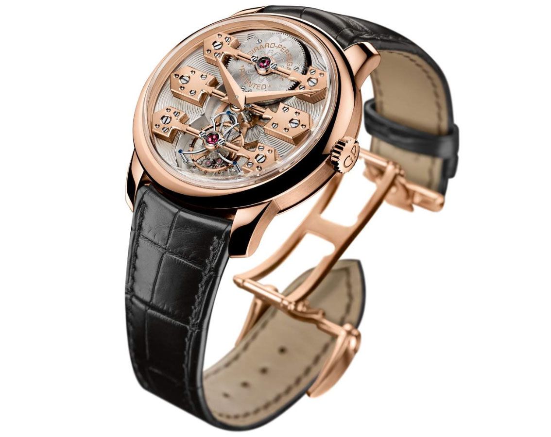 Girard-Perregaux Bridges Tourbillon Skeleton Dial 43.70 mm Automatic Watch For Men - 4