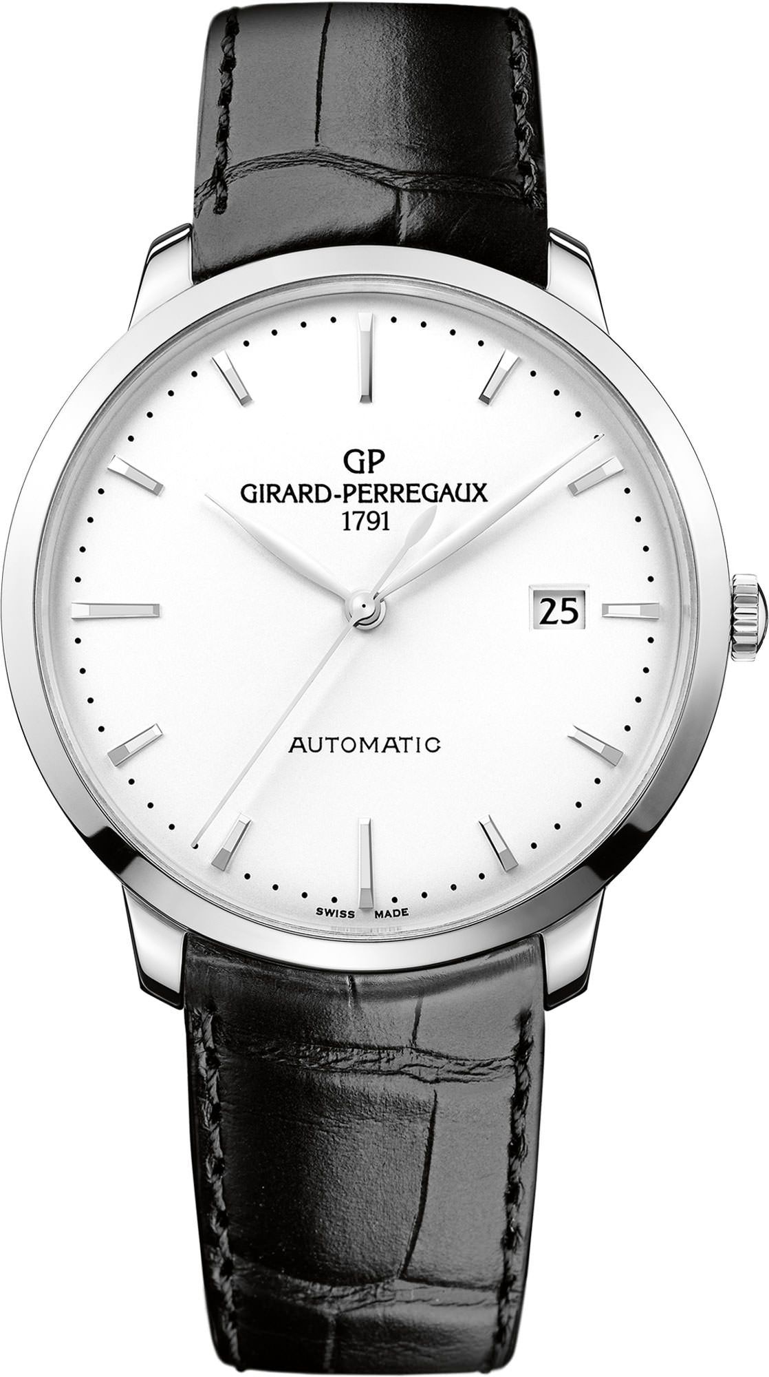 Girard-Perregaux 1966 HMS Silver Dial 40 mm Automatic Watch For Men - 1