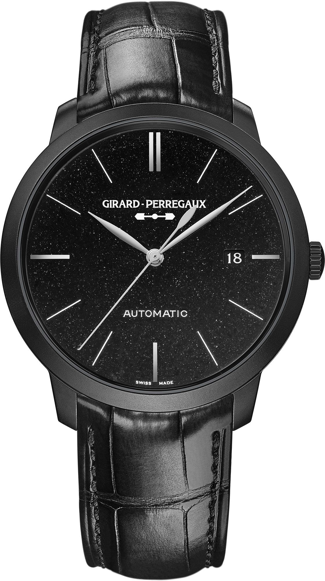 Girard-Perregaux 1966 HMS Black Dial 40 mm Automatic Watch For Men - 1