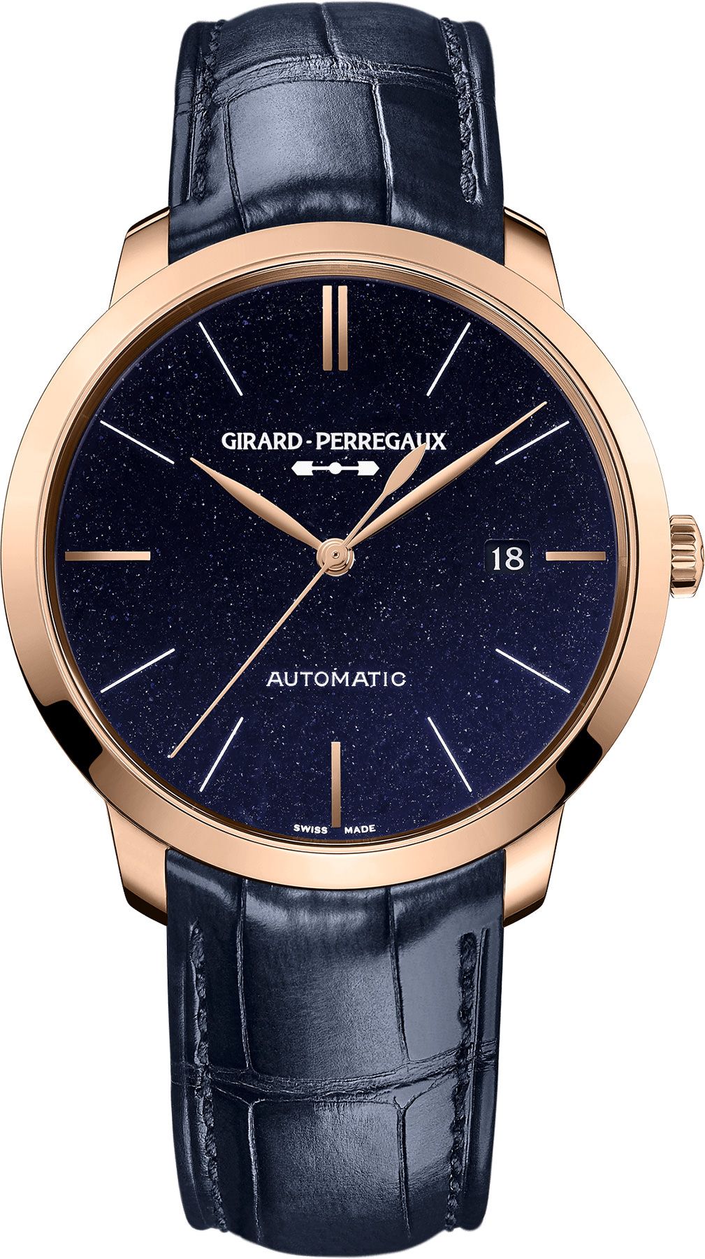 Girard-Perregaux 1966 HMS Blue Dial 40 mm Automatic Watch For Men - 1