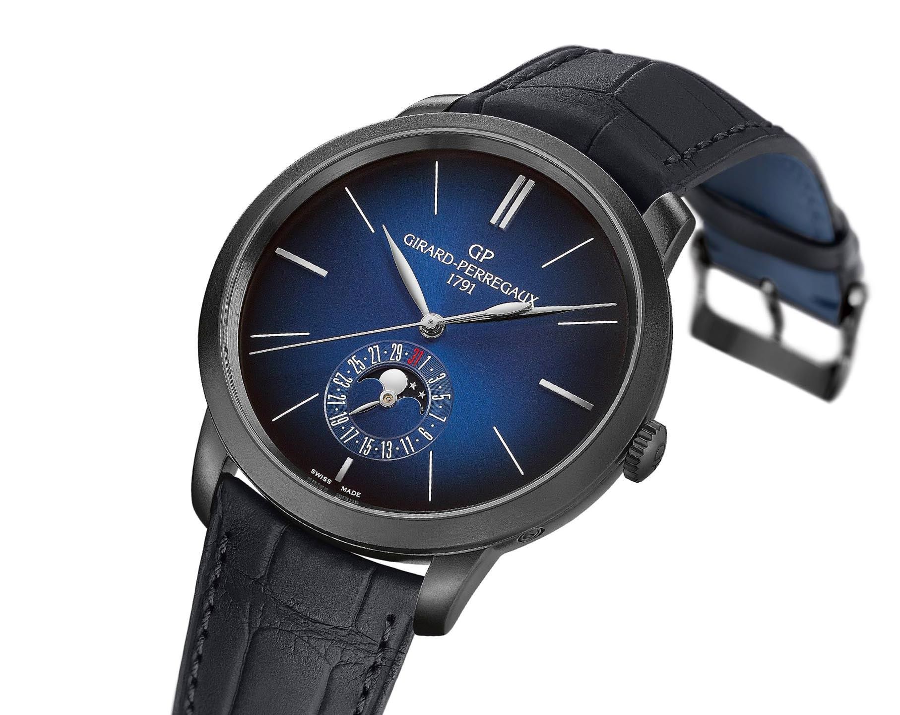 Girard-Perregaux 1966 Moon Phases Blue Dial 40 mm Automatic Watch For Men - 2