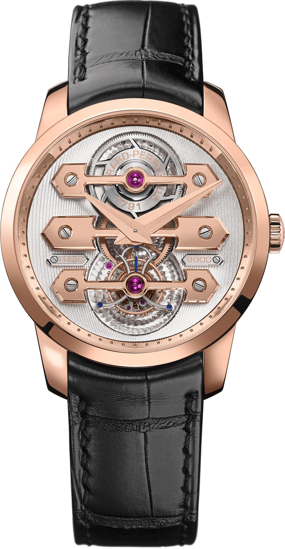 Girard-Perregaux Bridges Tourbillon Skeleton Dial 40 mm Automatic Watch For Men - 1