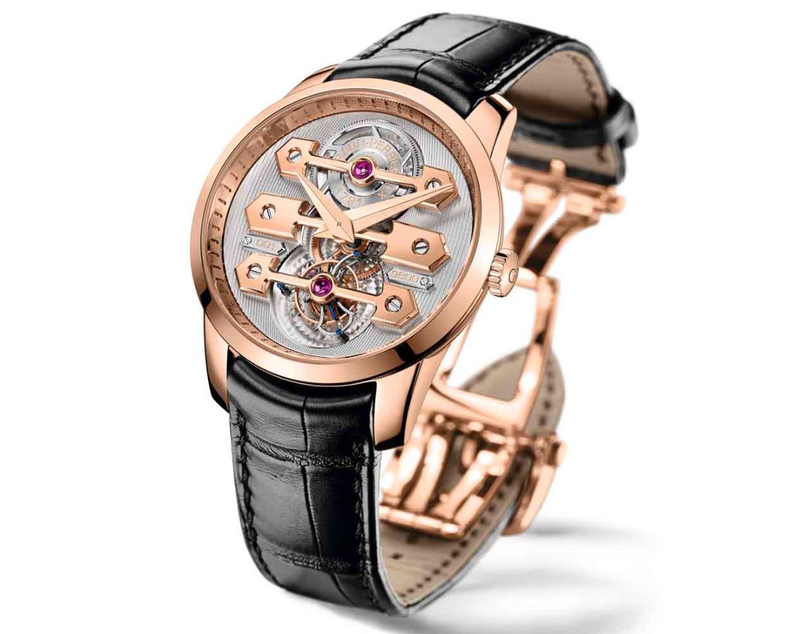 Girard-Perregaux Bridges Tourbillon Skeleton Dial 40 mm Automatic Watch For Men - 4