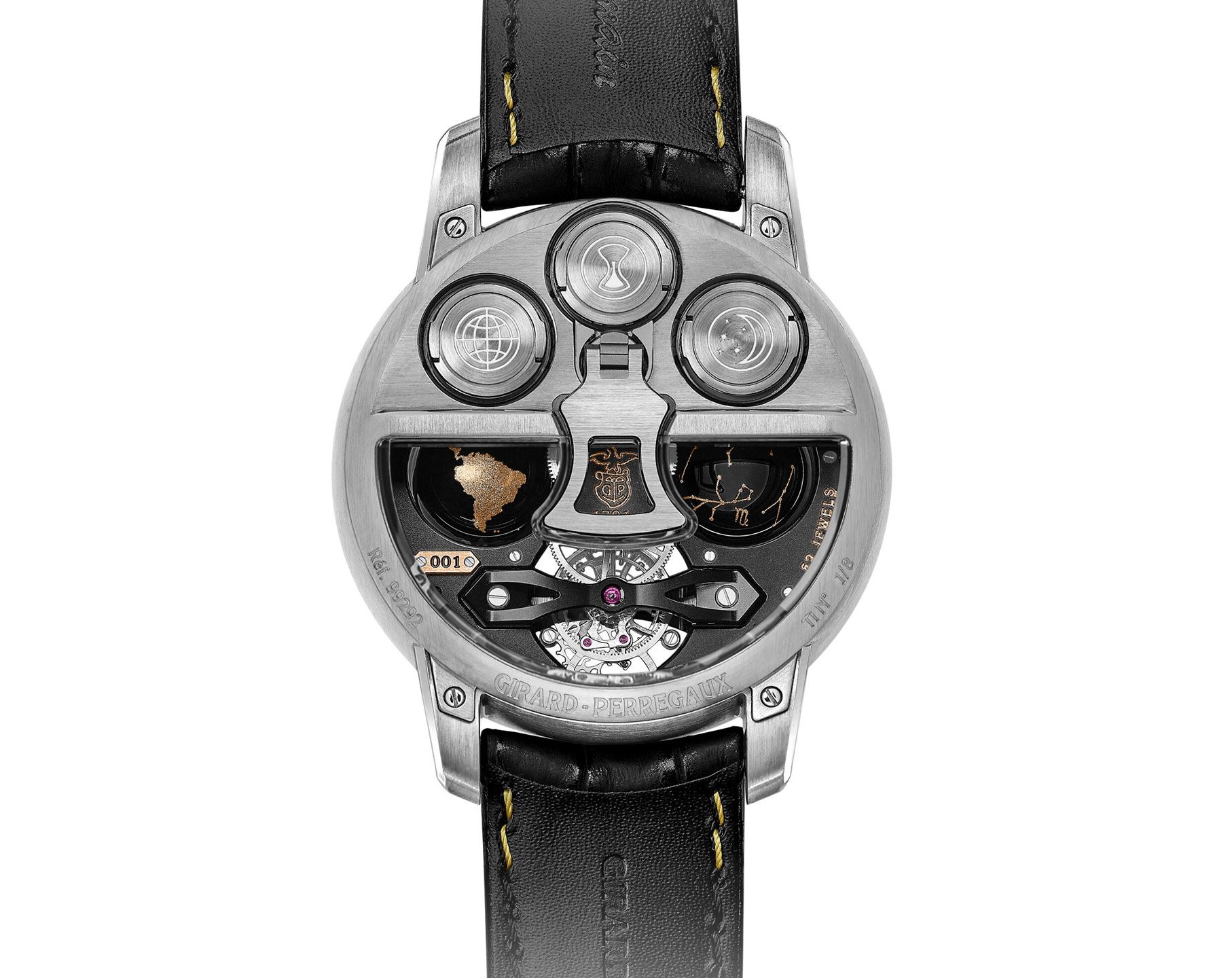 Girard-Perregaux Bridges Tourbillon Skeleton Dial 47 mm Manual Winding Watch For Men - 2