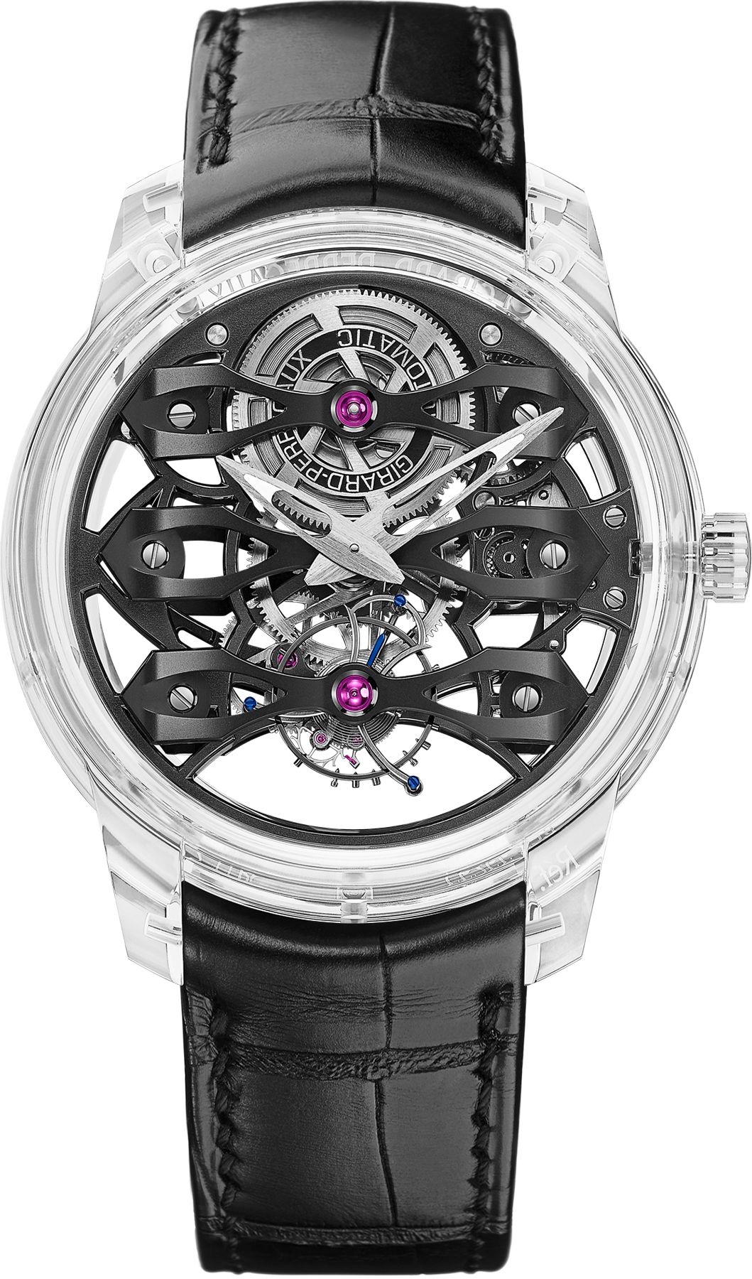 Girard-Perregaux Bridges Tourbillon Skeleton Dial 46 mm Automatic Watch For Men - 1