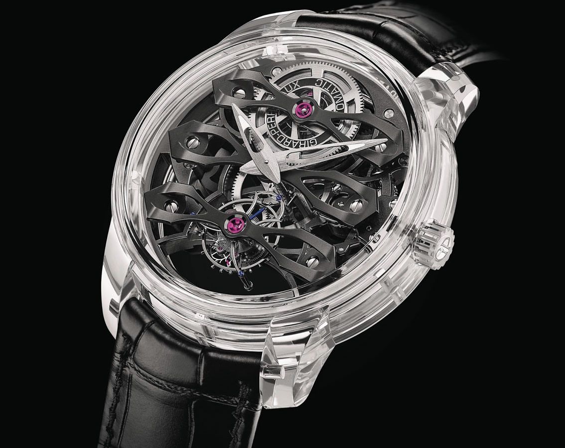 Girard-Perregaux Bridges Tourbillon Skeleton Dial 46 mm Automatic Watch For Men - 2