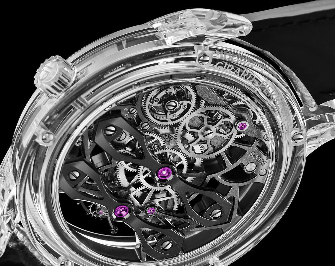 Girard-Perregaux Bridges Tourbillon Skeleton Dial 46 mm Automatic Watch For Men - 3