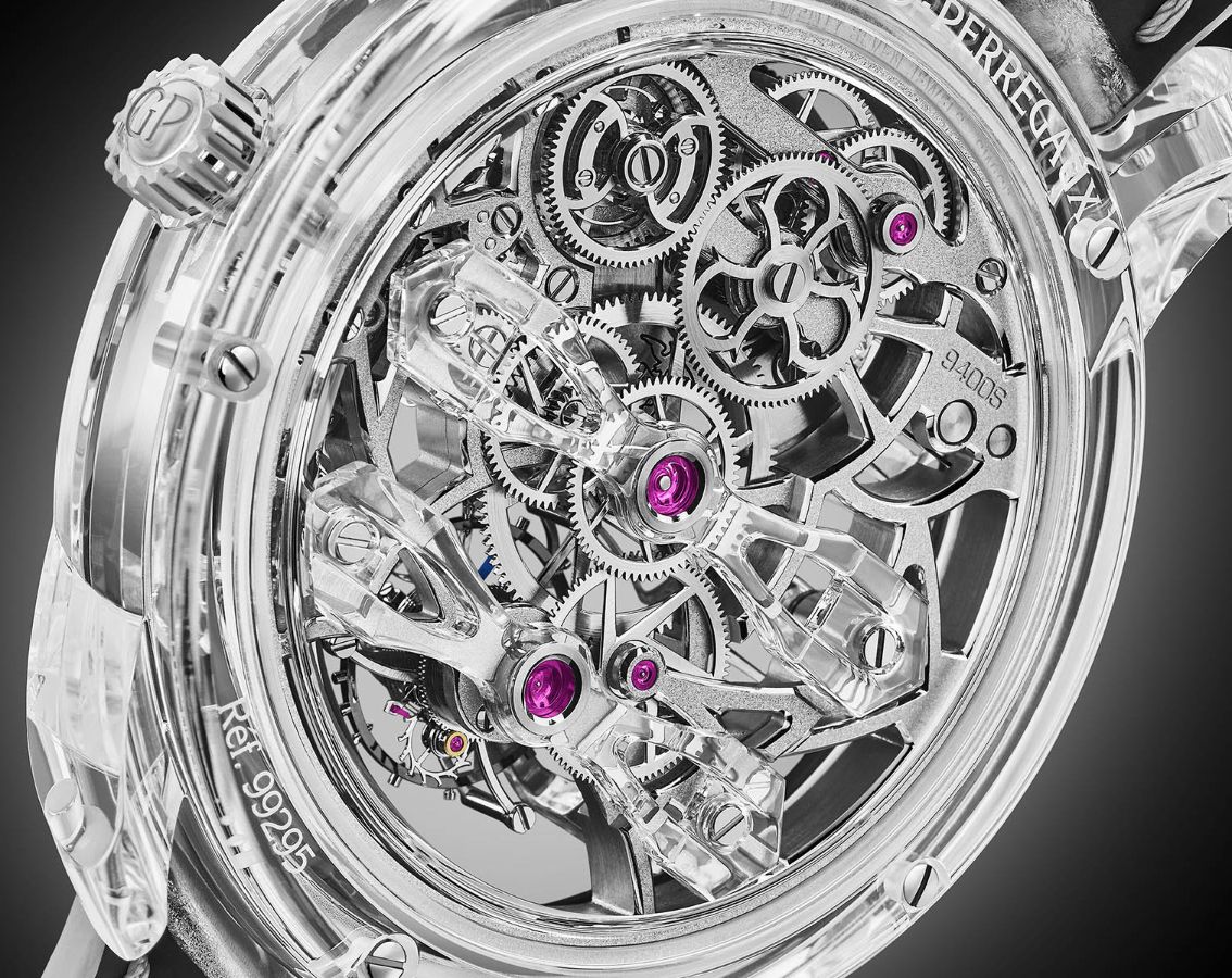 Girard-Perregaux Bridges Tourbillon Skeleton Dial 46 mm Automatic Watch For Men - 4