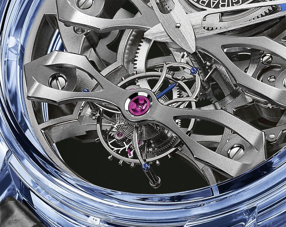 Girard-Perregaux Bridges Tourbillon Skeleton Dial 46 mm Automatic Watch For Men - 2