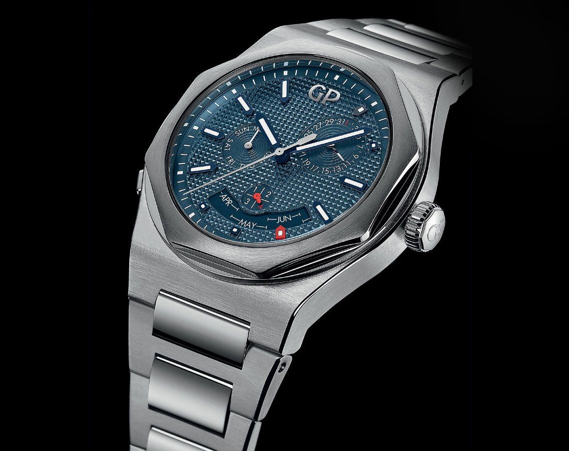 Girard-Perregaux Laureato Classic Laureato Blue Dial 42 mm Automatic Watch For Men - 2