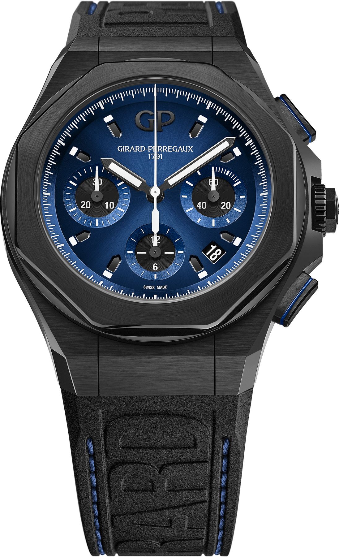 Girard-Perregaux Laureato Laureato Absolute Blue Dial 44 mm Automatic Watch For Men - 1