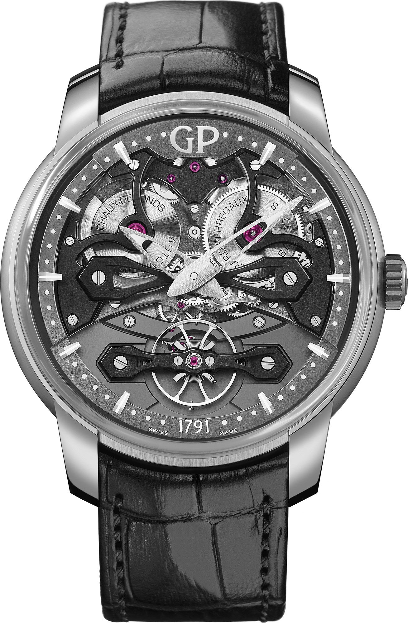 Girard-Perregaux Bridges Neo Bridges Skeleton Dial 45 mm Automatic Watch For Men - 1