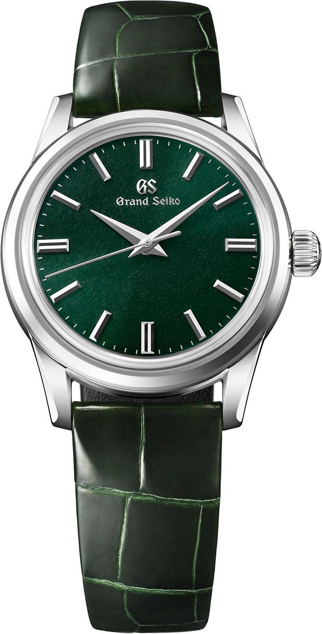 Grand Seiko Elegance  Green Dial 37.3 mm Manual Winding Watch For Men - 1