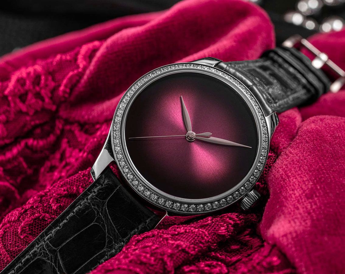 H. Moser & Cie. Endeavour Centre Seconds Burgundy Dial 38 mm Automatic Watch For Unisex - 2