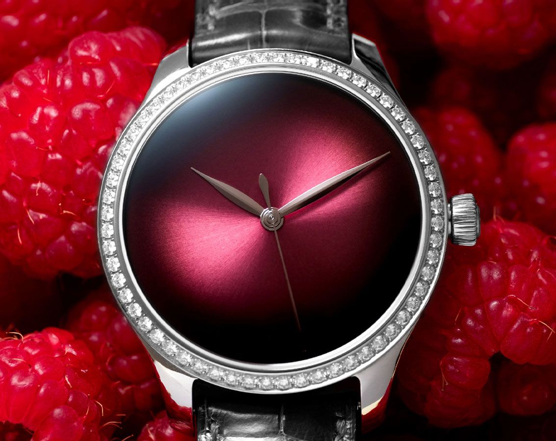 H. Moser & Cie. Endeavour Centre Seconds Burgundy Dial 38 mm Automatic Watch For Unisex - 3